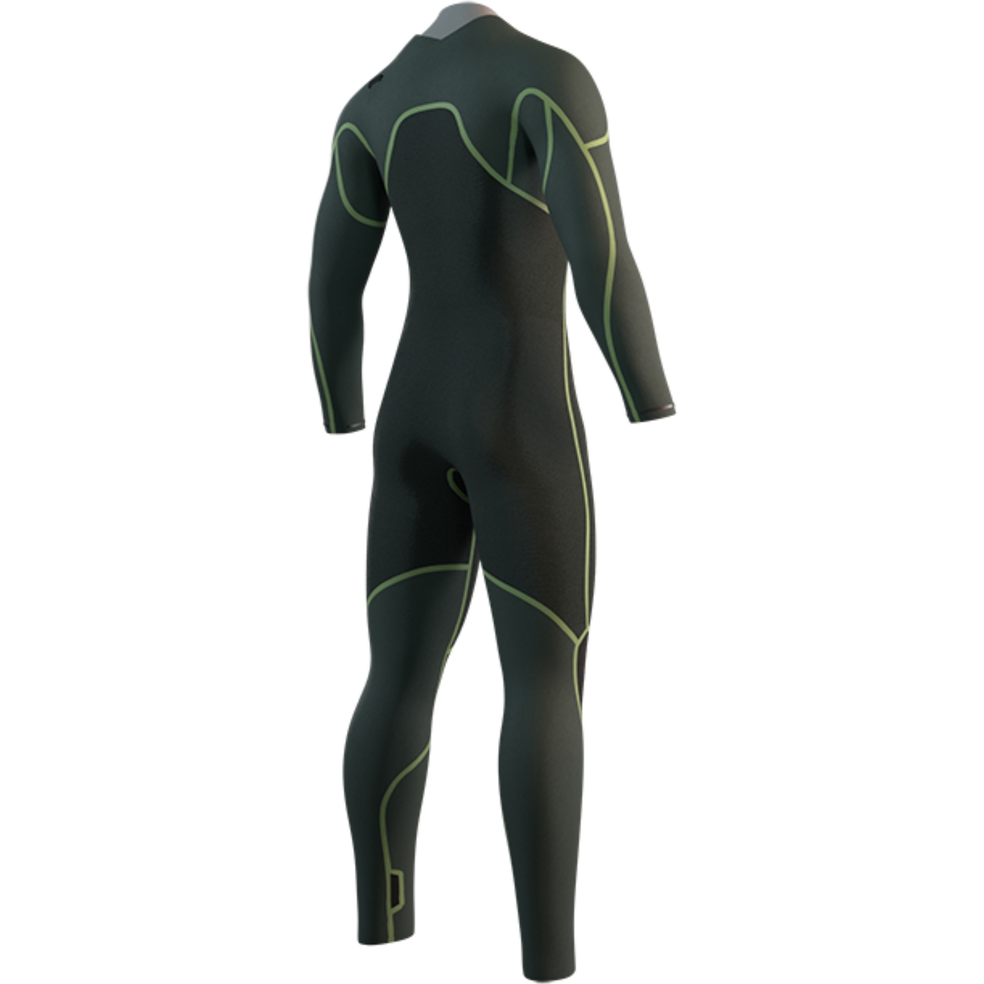 2026 Mystic Mens Evolve Natural Foam 4/3mm Chest Zip Wetsuit 35000.250001 - Black
